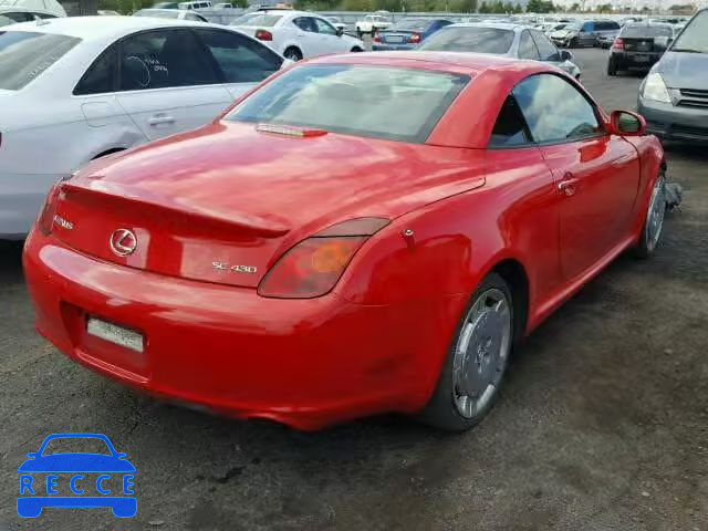 2002 LEXUS SC JTHFN48Y620012703 image 3