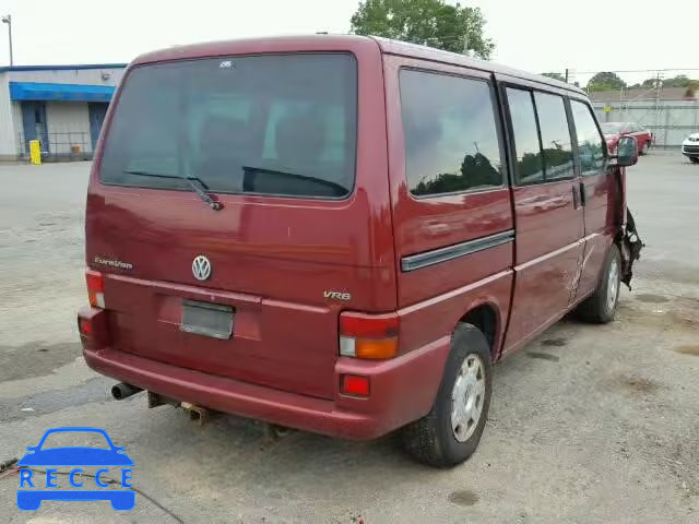 2000 VOLKSWAGEN EUROVAN MV WV2MH4703YH029224 image 3