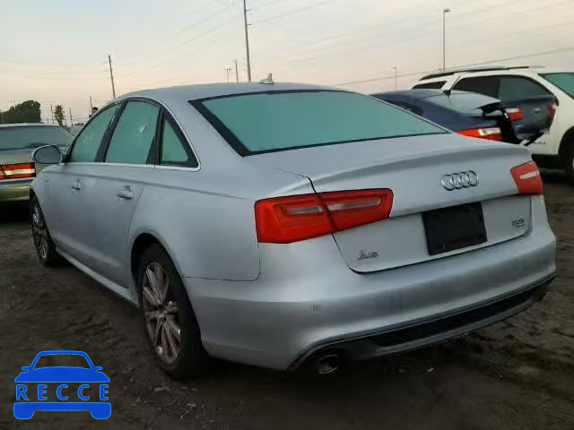 2012 AUDI A6 WAUHGAFC1CN044373 image 2