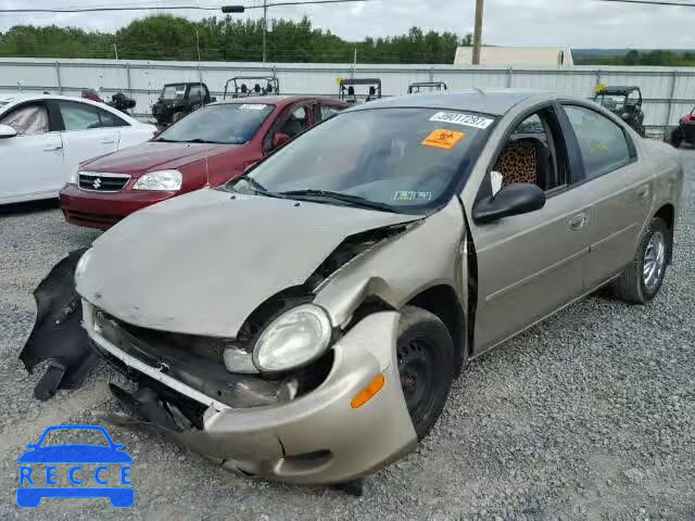 2002 DODGE NEON 1B3ES26C42D530661 image 1