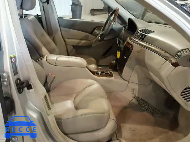 2004 MERCEDES-BENZ S WDBNG75J14A417962 зображення 4