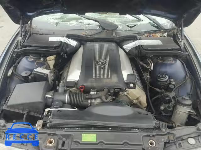1997 BMW 540I AUTOMATIC WBADE6328VBW50075 image 6