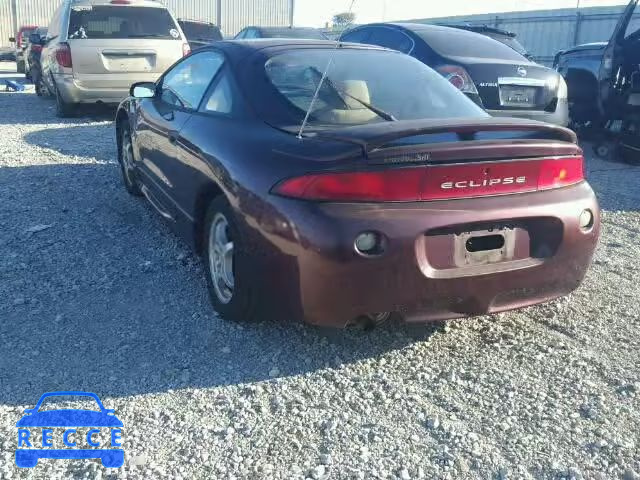 1999 MITSUBISHI ECLIPSE 4A3AK44Y0XE124527 image 2