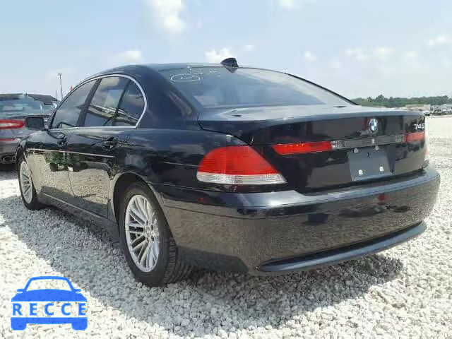 2003 BMW 745 WBAGL63453DP65304 image 2