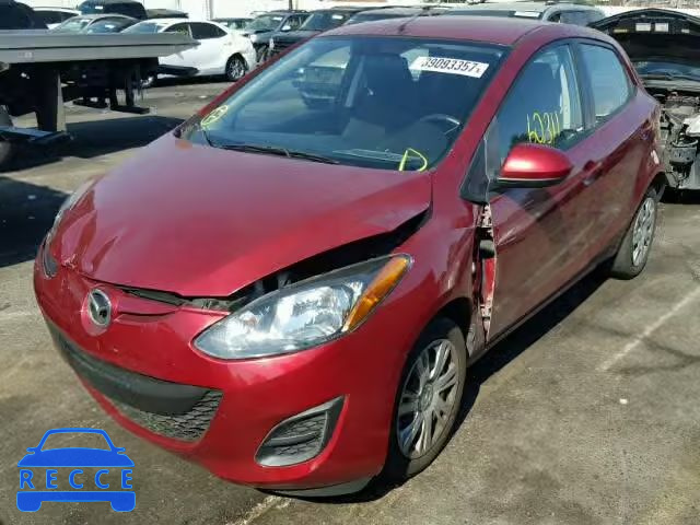 2014 MAZDA MAZDA2 JM1DE1KZ6E0182850 image 1