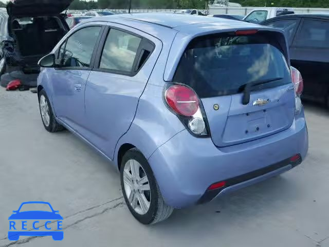 2014 CHEVROLET SPARK KL8CD6S92EC456273 зображення 2