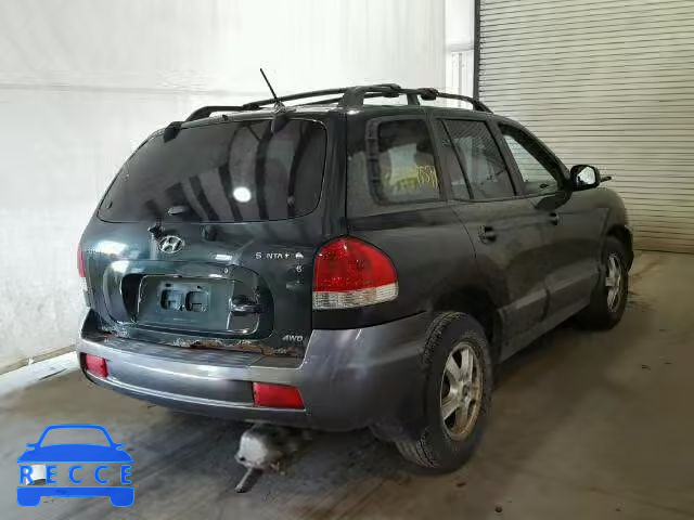 2006 HYUNDAI SANTA FE KM8SC73D26U104851 image 3