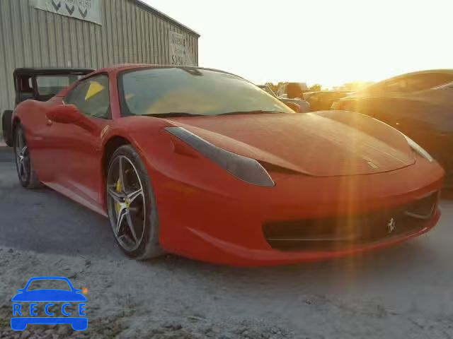 2014 FERRARI 458 SPIDER ZFF68NHA1E0196441 image 0