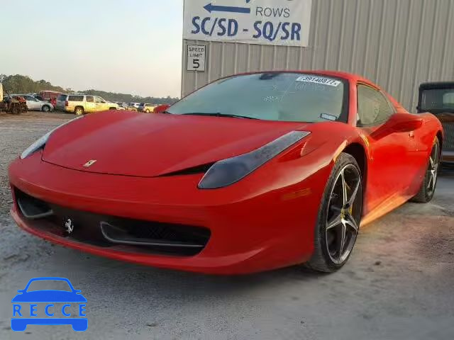 2014 FERRARI 458 SPIDER ZFF68NHA1E0196441 image 1