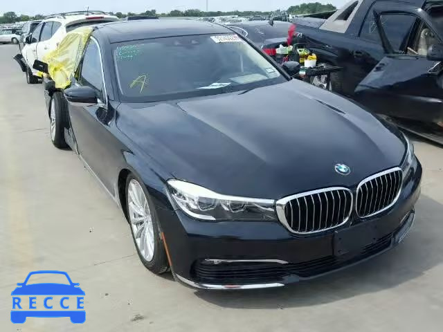 2016 BMW 740I WBA7E2C50GG504680 image 0