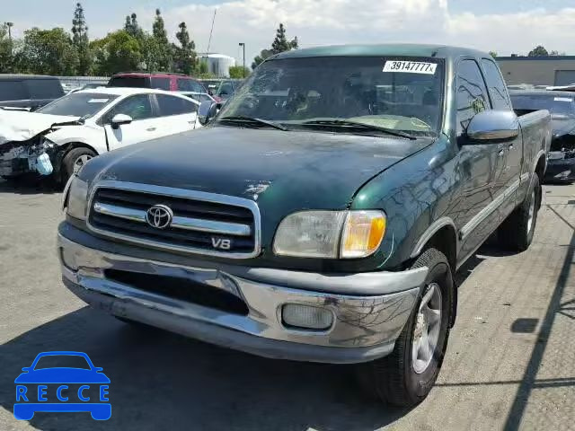 2000 TOYOTA TUNDRA 5TBRT3414YS061355 image 1