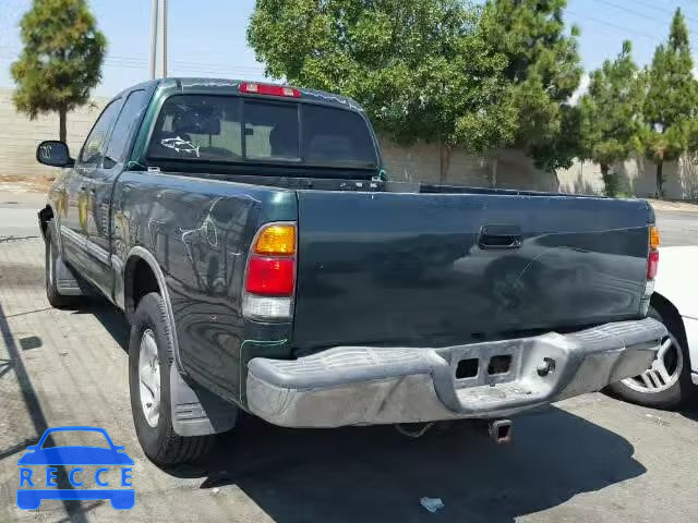 2000 TOYOTA TUNDRA 5TBRT3414YS061355 image 2