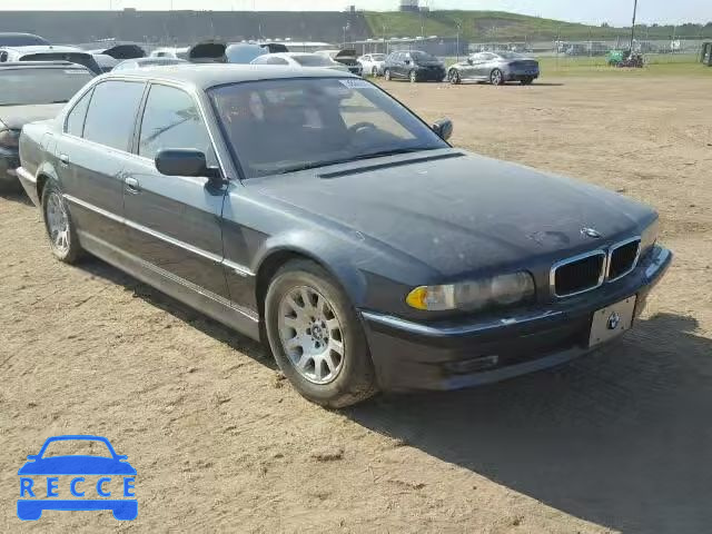 2001 BMW 740 WBAGH83401DP25478 image 0