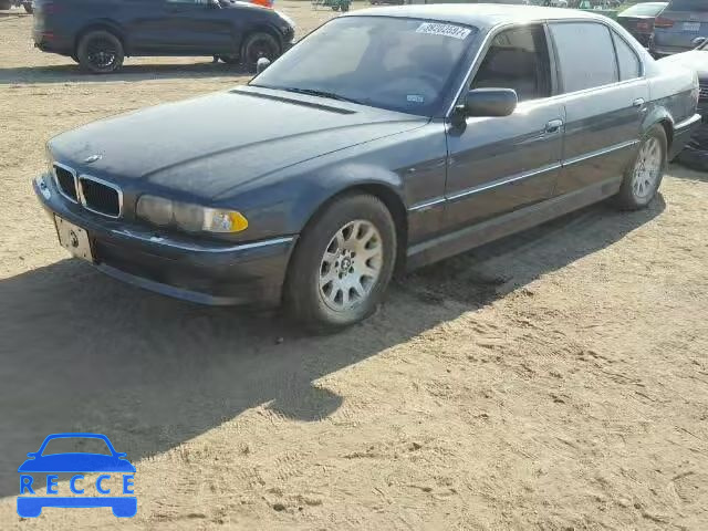 2001 BMW 740 WBAGH83401DP25478 image 1