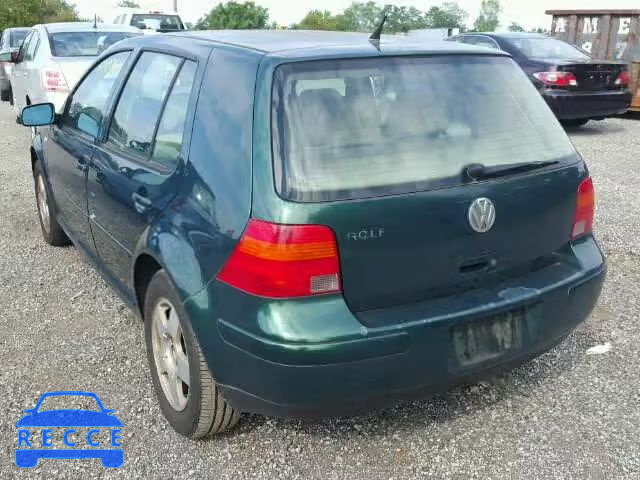 2001 VOLKSWAGEN GOLF 9BWGT61JX14056981 image 2