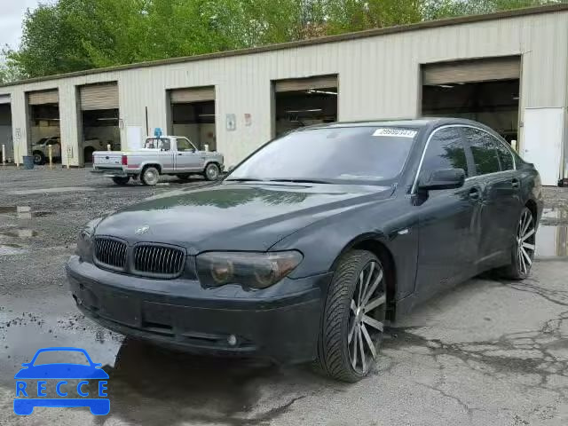 2002 BMW 745 WBAGL634X2DP53292 image 1
