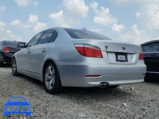 2008 BMW 528 WBANU53538CT03196 зображення 2