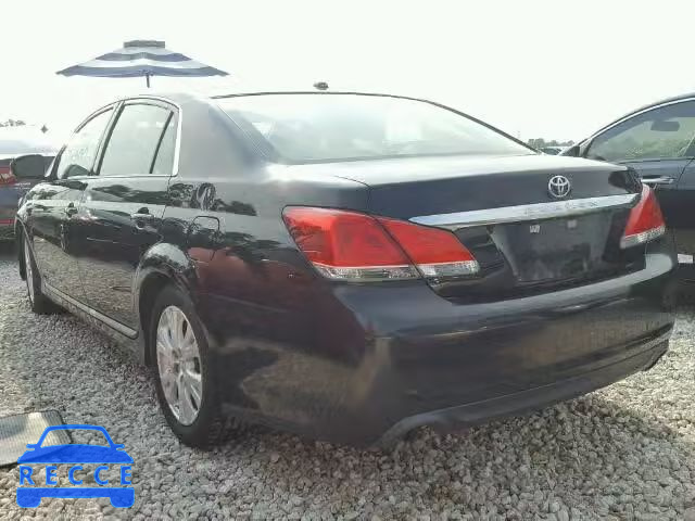 2011 TOYOTA AVALON 4T1BK3DB1BU385804 зображення 2