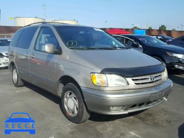 2001 TOYOTA SIENNA 4T3ZF13C41U322137 image 0