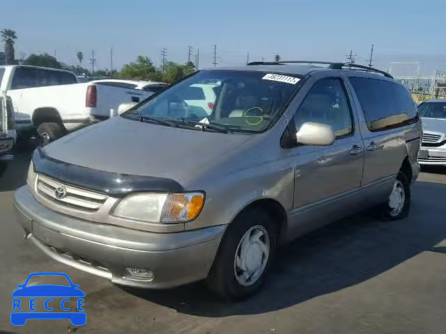 2001 TOYOTA SIENNA 4T3ZF13C41U322137 image 1