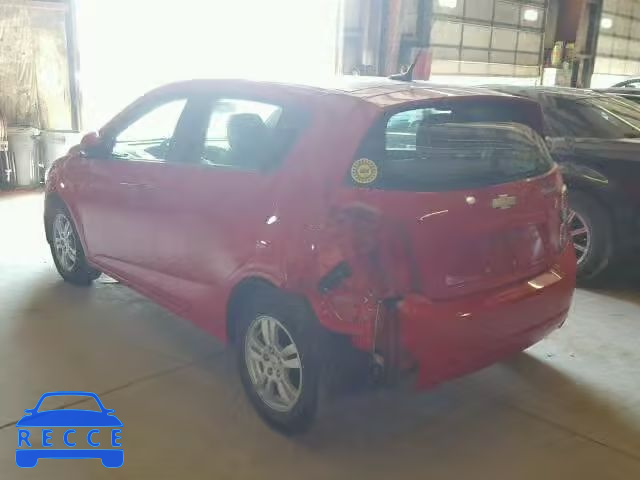 2012 CHEVROLET SONIC 1G1JC6SH2C4105808 image 2