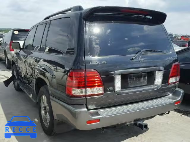 2006 LEXUS LX 470 JTJHT00W964014525 image 2