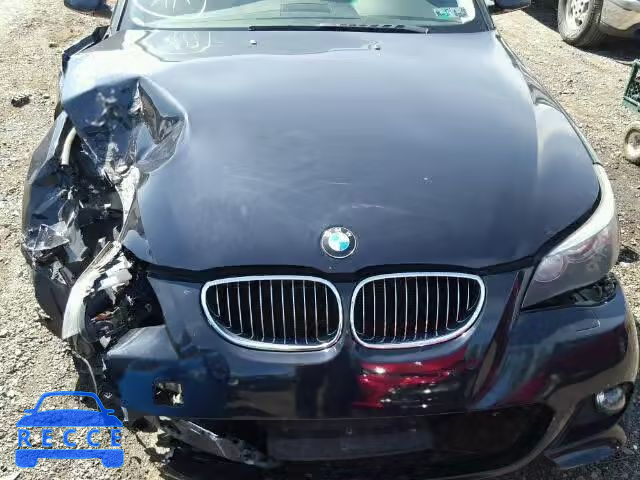 2009 BMW 550 WBANW535X9CT55338 зображення 6