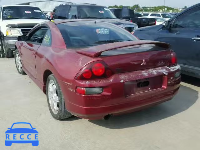 2000 MITSUBISHI ECLIPSE 4A3AC54L9YE030042 image 2