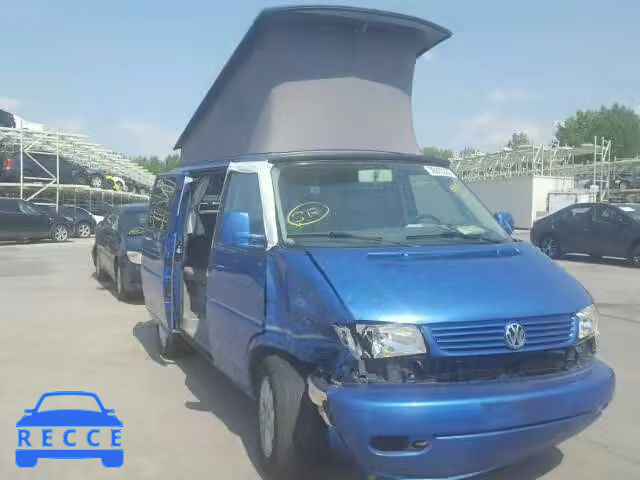 2001 VOLKSWAGEN EUROVAN MV WV2NB47081H130108 зображення 0