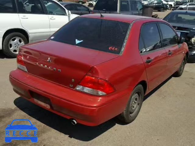 2002 MITSUBISHI LANCER JA3AJ26E32U048134 image 3