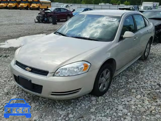 2009 CHEVROLET IMPALA 2G1WT57K491214585 image 1