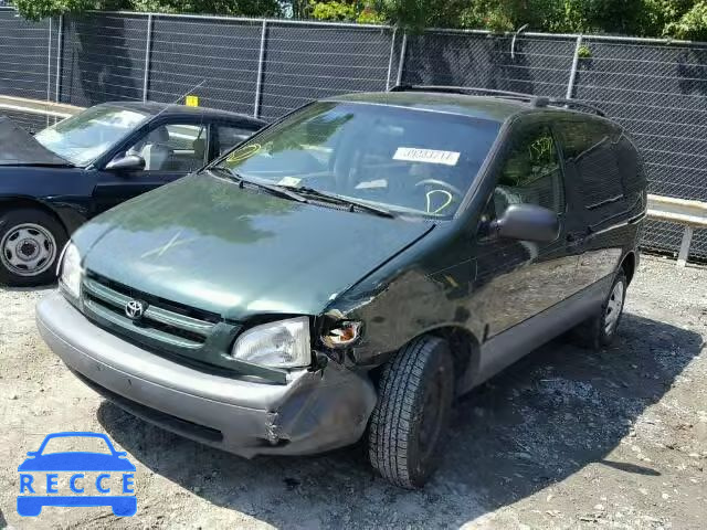 2000 TOYOTA SIENNA 4T3ZF13C0YU317835 image 1