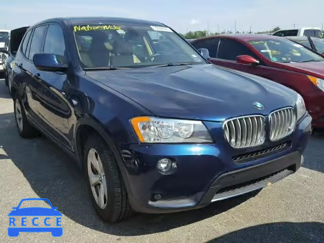 2012 BMW X3 5UXWX5C51CL727899 зображення 0