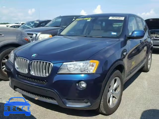 2012 BMW X3 5UXWX5C51CL727899 зображення 1