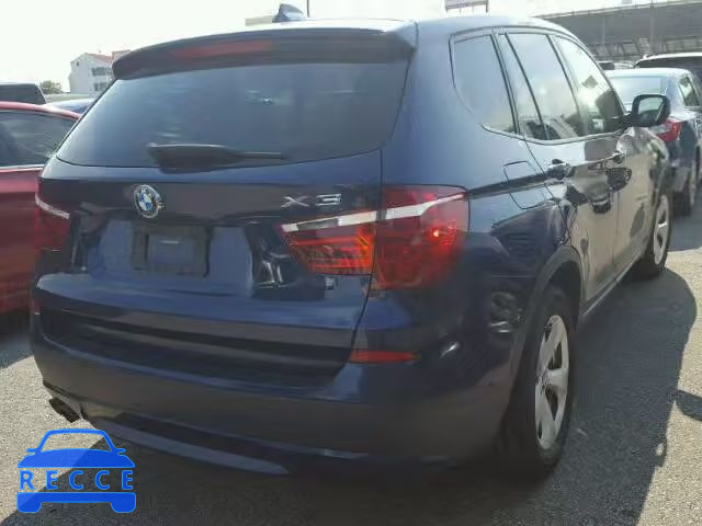 2012 BMW X3 5UXWX5C51CL727899 зображення 3