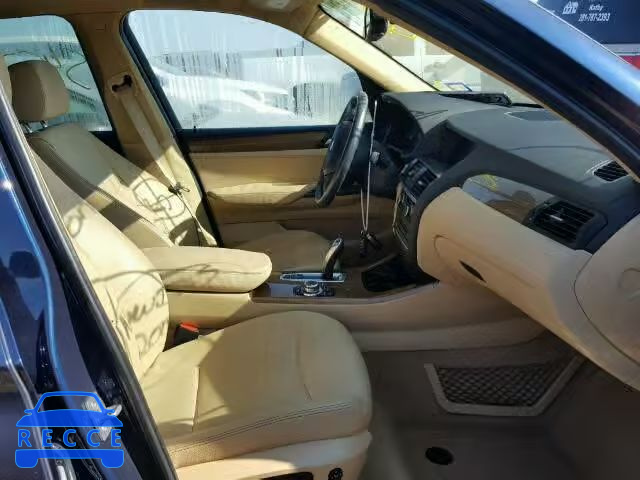 2012 BMW X3 5UXWX5C51CL727899 зображення 4