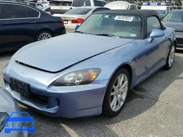 2004 HONDA S2000 JHMAP21444T002642 image 1