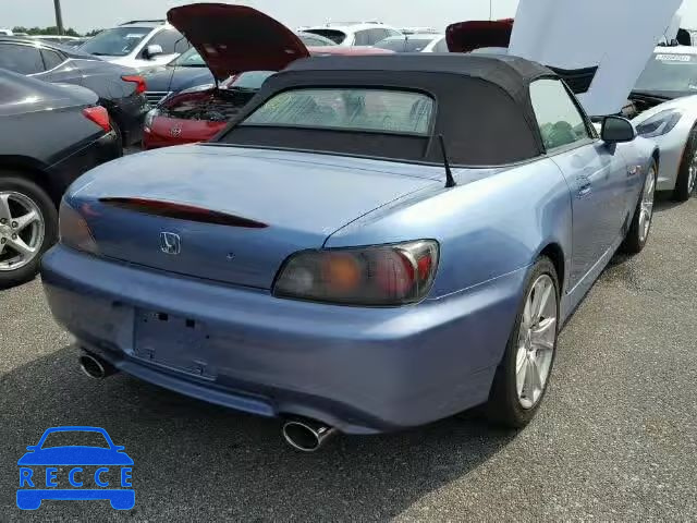 2004 HONDA S2000 JHMAP21444T002642 image 2