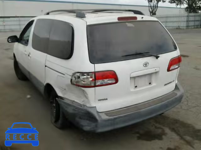 2001 TOYOTA SIENNA 4T3ZF13C61U346410 image 2