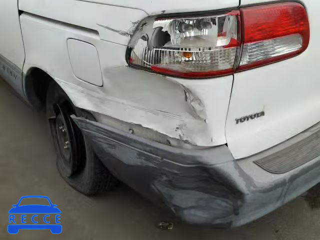 2001 TOYOTA SIENNA 4T3ZF13C61U346410 image 8