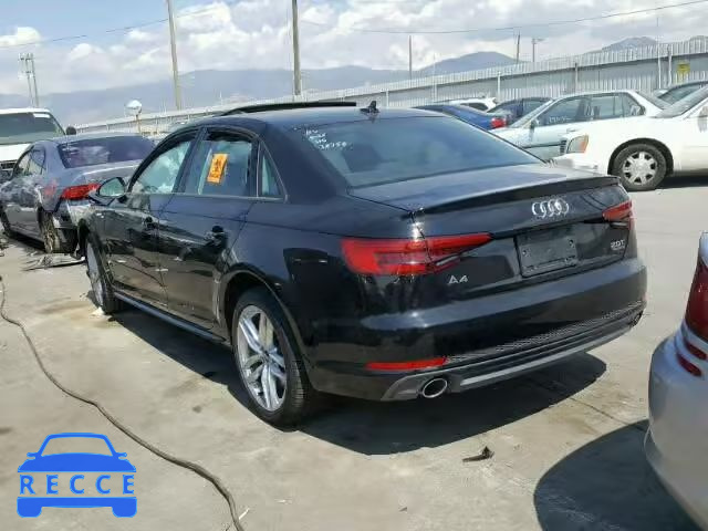 2017 AUDI A4 WAUDNAF44HN041780 image 2