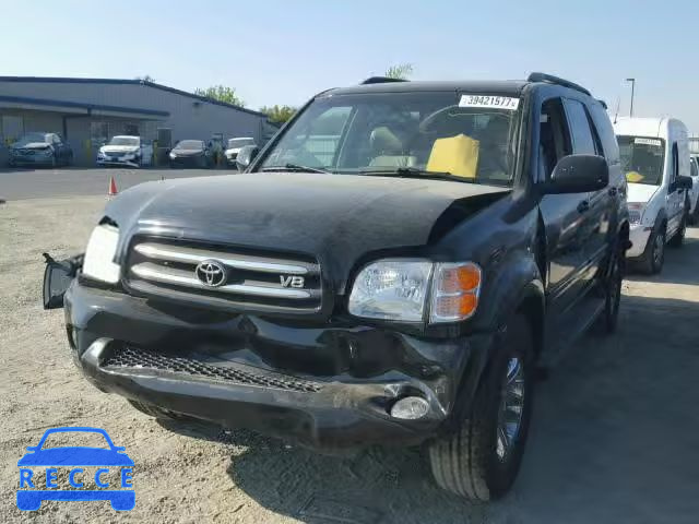 2004 TOYOTA SEQUOIA 5TDZT38A14S219808 зображення 1