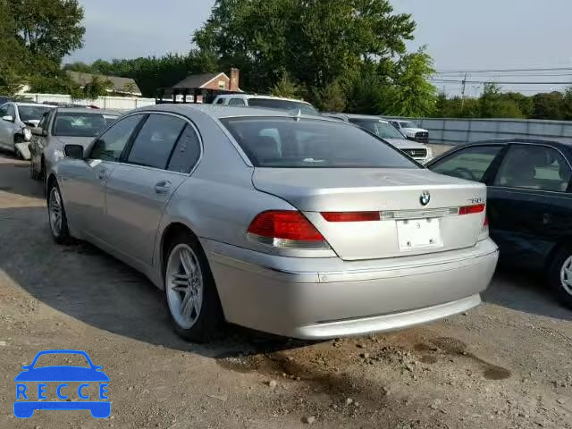 2003 BMW 760 WBAGN83463DK10125 Bild 2
