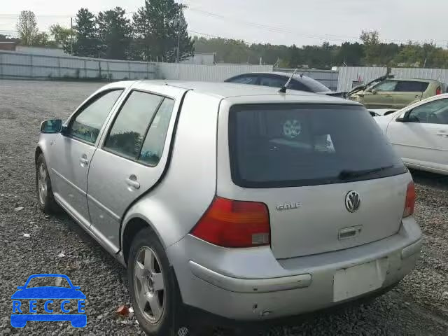 2001 VOLKSWAGEN GOLF 9BWGP61J414082819 image 2