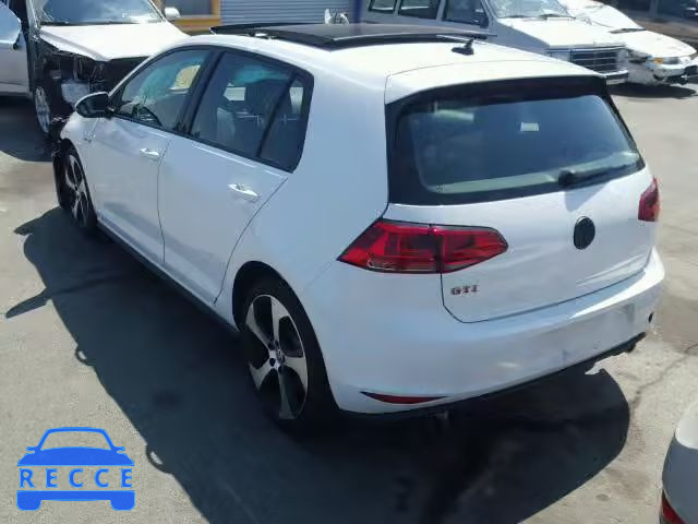 2017 VOLKSWAGEN GTI 3VW547AU0HM026379 image 2