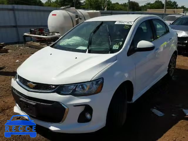 2017 CHEVROLET SONIC 1G1JD5SG4H4156376 зображення 1