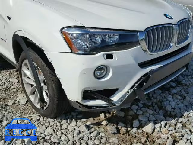 2017 BMW X3 SDRIVE2 5UXWZ7C57H0V85492 зображення 8