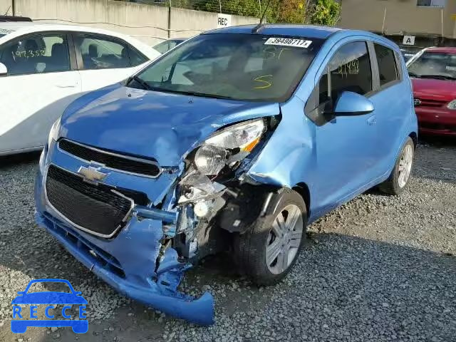 2013 CHEVROLET SPARK KL8CC6S95DC572116 зображення 1