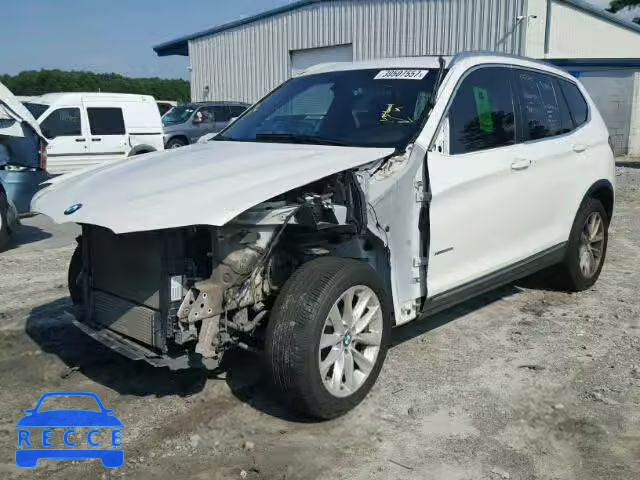 2013 BMW X3 5UXWX9C55D0A29194 image 1