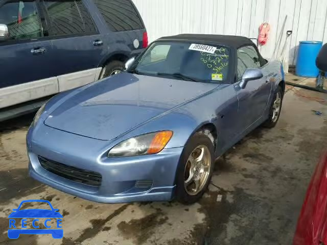 2002 HONDA S2000 JHMAP11492T007214 image 1